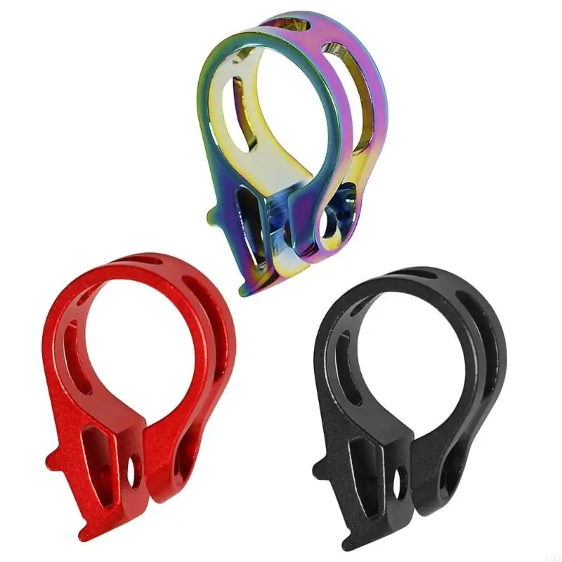 

K1KD Post Clamp Bike Post Clamp 22.2mm Cycle Bike Trigger Clamp Cycling Clamp Aluminum-Alloy Cycle Shifter Clamp Replacement