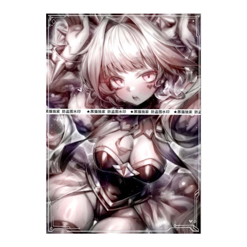 60個/セット 63X90mm DIY 遊戯王! マリス P ホワイトラビットカードスリーブ Ygo ホワイトラビットカード保護カバーアニメカードギフトおもちゃ