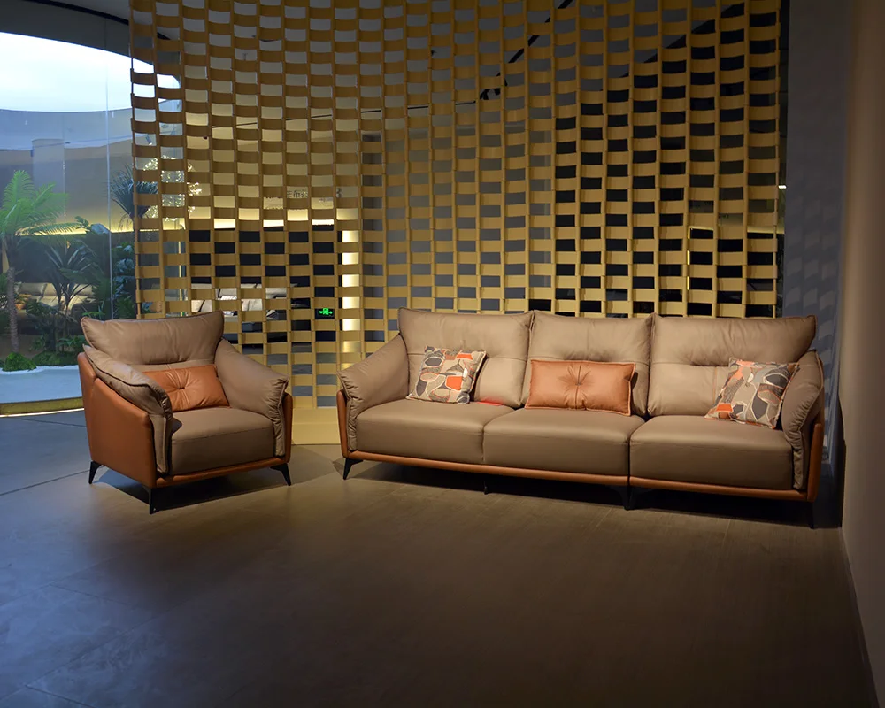 #High Quality Waterproof Tech Fabric Home Sofa Set Furniture Living Room Supplier Wholesale  Sofa Set