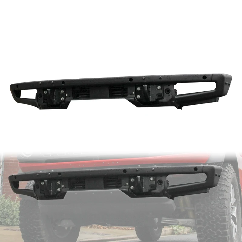 

Hot Sale Off-Road 4x4 Iron Front Bumper Anti-Collision Iron Bar With Trailer Hook for Ford Bronco Accessories