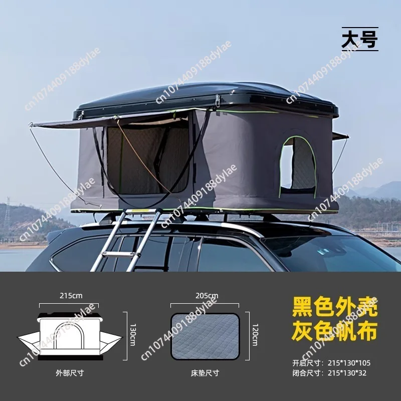 

New Arrival camper trailer car roof tent box clamshell aluminium roof top tent and awning