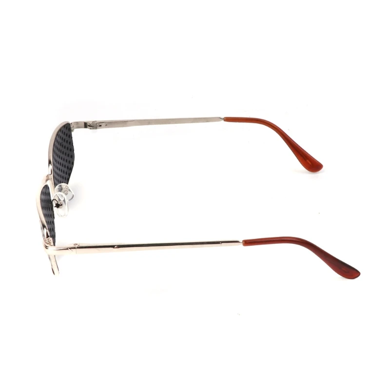 Unique Metal Pinhole Glasses Exercise Eyewear Eyesight Improvement for Vision Training