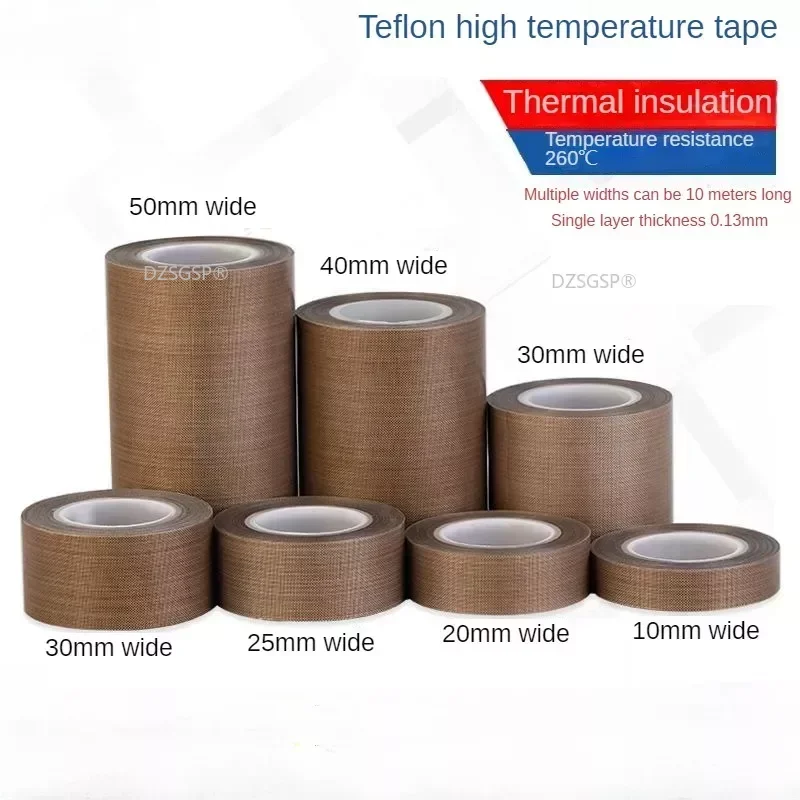 Melt Cloth Ironing Vacuum Machine Accessories Fireproof Tape Tape High-temperature Resistant Insulation Tape Hot