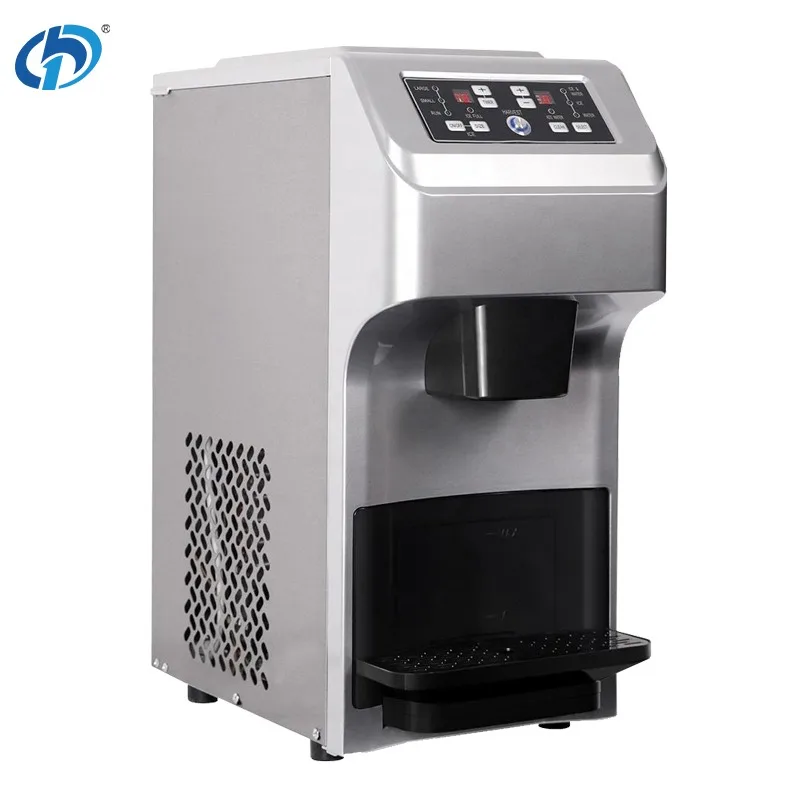 Ice Roller Maker 35KG Automatic Countertop Water Dispensers Nugget Ice Block Making Machine for Commercial Home Business Price
