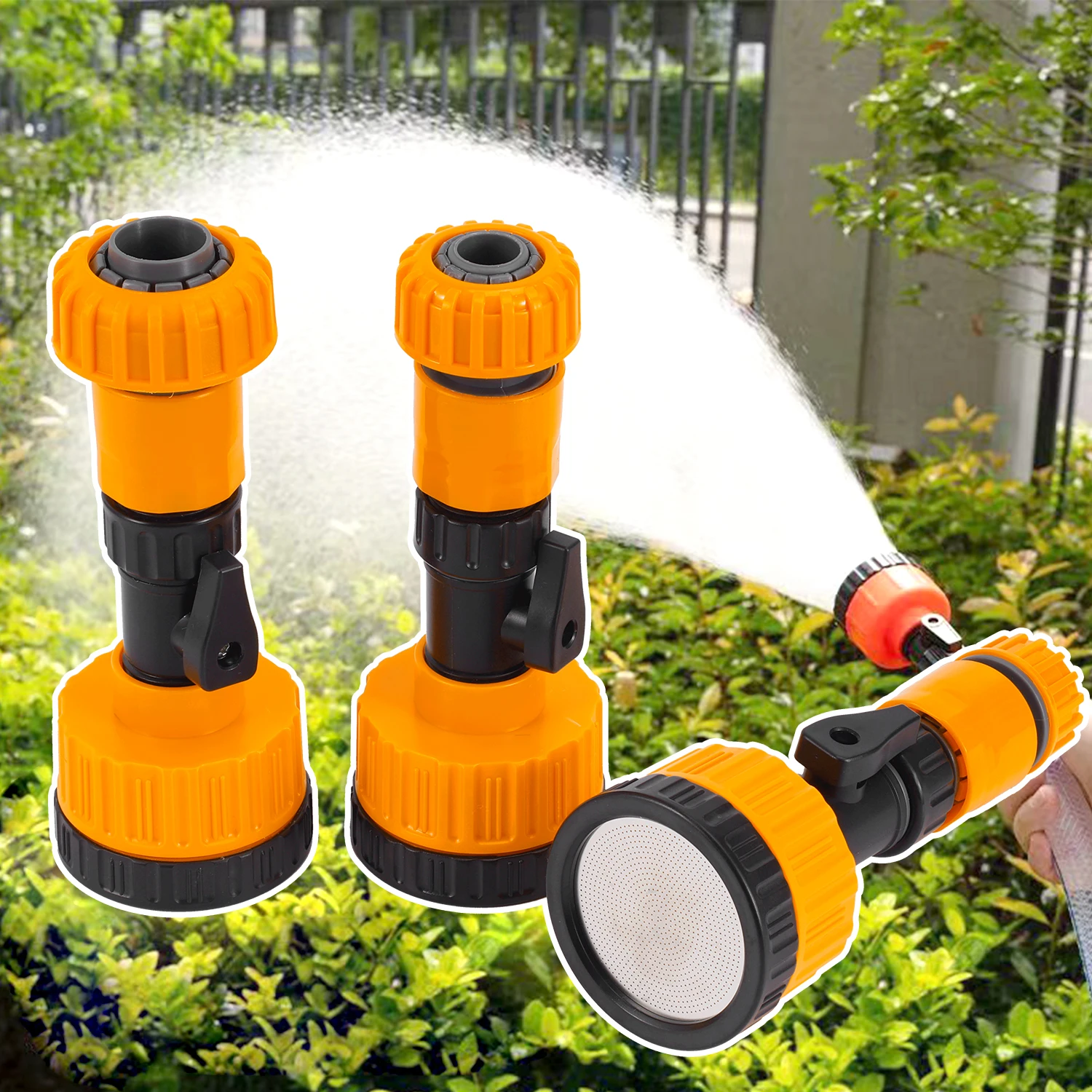 1000 Mesh Watering Nozzle Garden Flower Bed Lawn Plant Vegetable Irrigation Sprinkler For 1/2