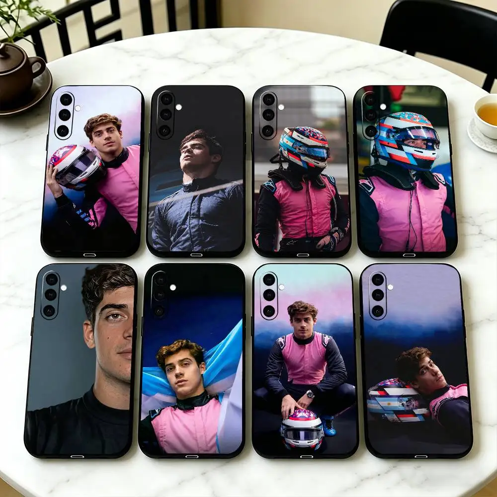Rider F-Franco Colapinto Phone Case For Samsung Galaxy A73,A72,A71,A70,A53,A52,A51,Others Soft Black Cover