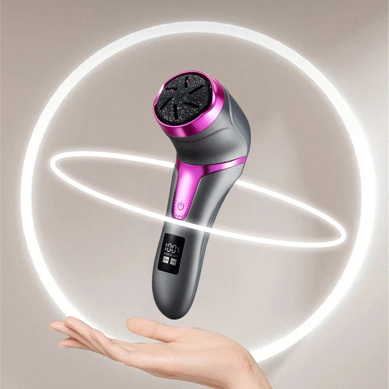 High-Efficiency Electric Foot Smoother and Callus Remover Rechargeable Car Application Callus Eliminator for Household Use