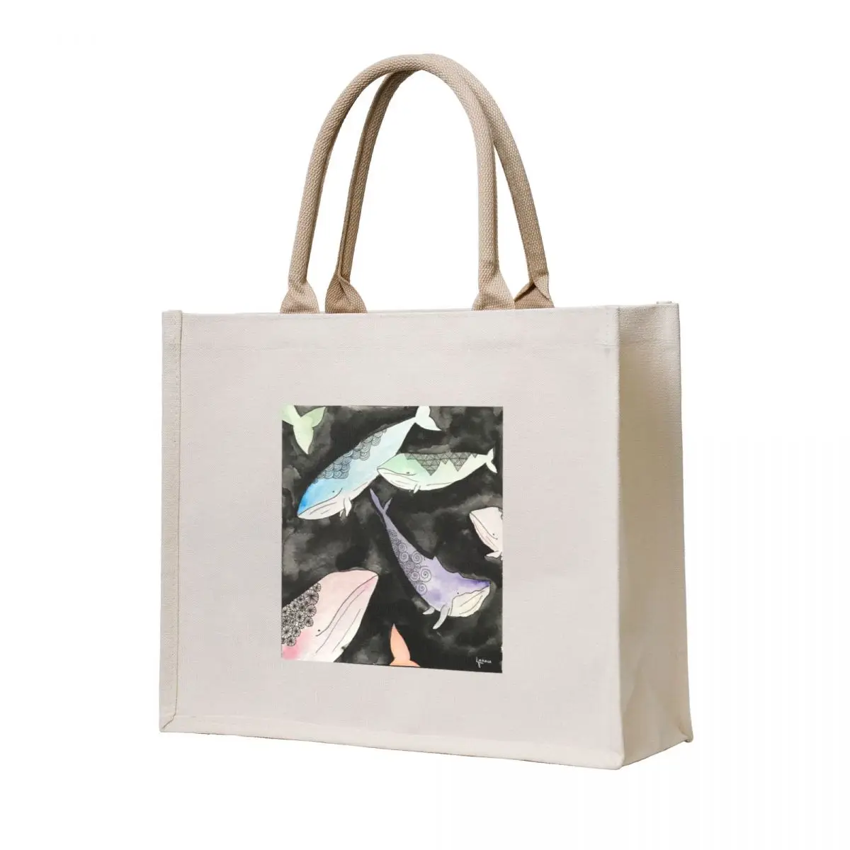 

whale, whale, whale Tote Bag Reusable bags Women bags Women's shopping bag cute tote bag