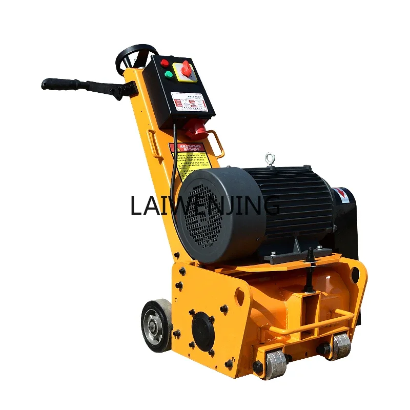 LYN Pavement Brushing Floor Refurbishing Machine High Speed Rail Concrete Cement Chiseling Machine