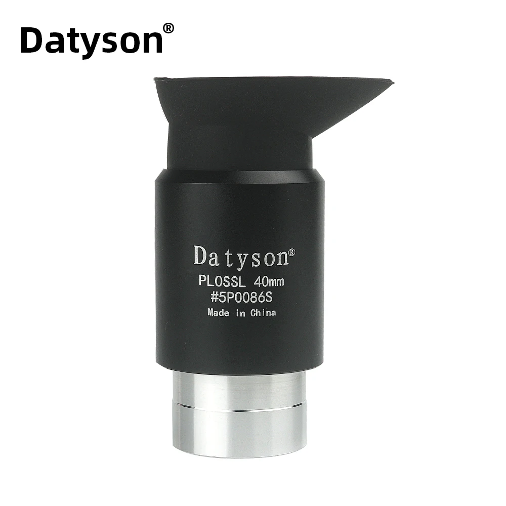 Datyson Telescope Eyepiece 40mm Plossl Optical Lens Metal for 1.25 Inch Astronomic Telescope with Filter Threads