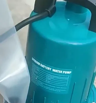 Multi-Functional Rechargeable Lithium Submersible Pump, Self-Priming Portable Electric Water Pump for Outdoor & Emergency Use