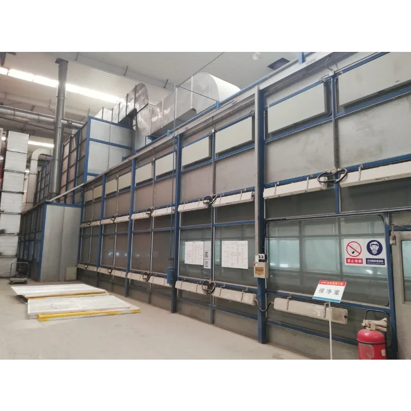 High Quality Sand Blast Room with Trolley Car for Sale Heavy-duty Sandblasting Room Industrial Abrasive Blasting Booth