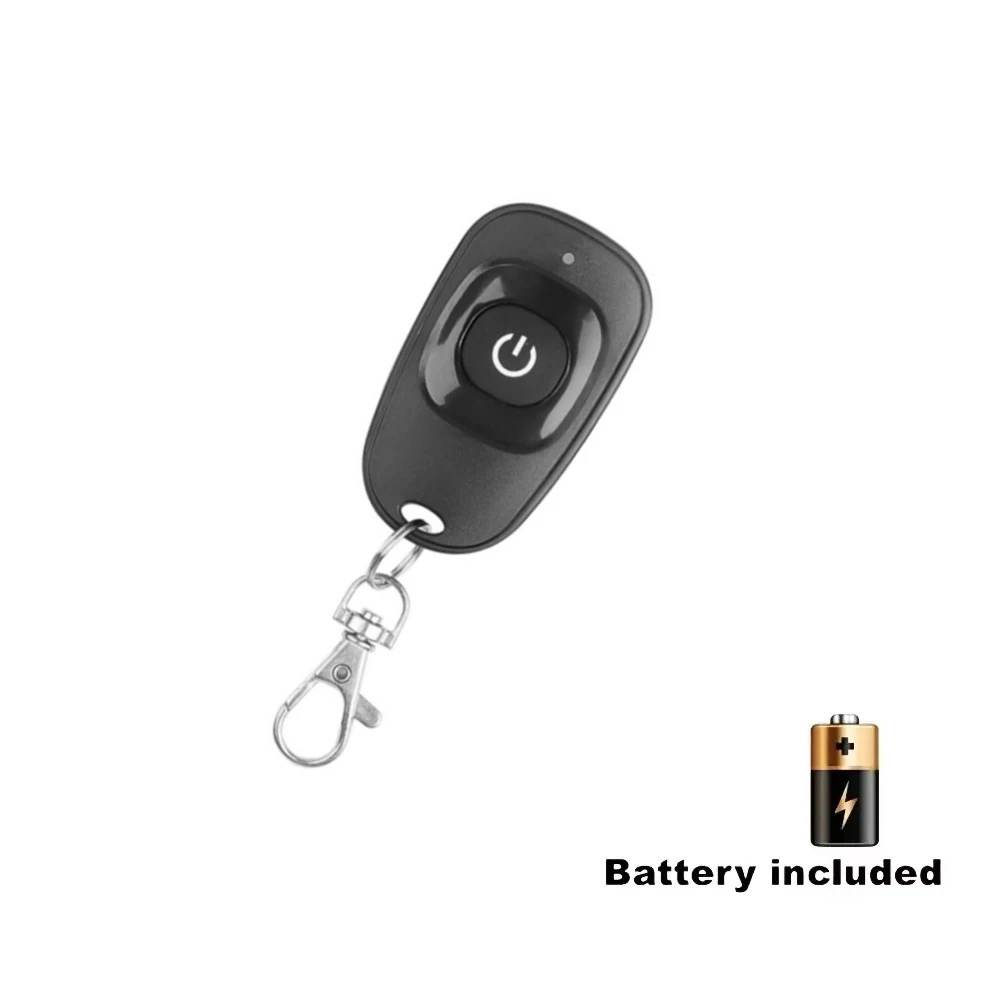 KEBIDU 433Mhz Drahtlose RF-Fernbedienung EV1527 Lerncode Smart Home Sender für LED-Licht, Auto, Tor, Garagentor, Alarm, Schlüssel