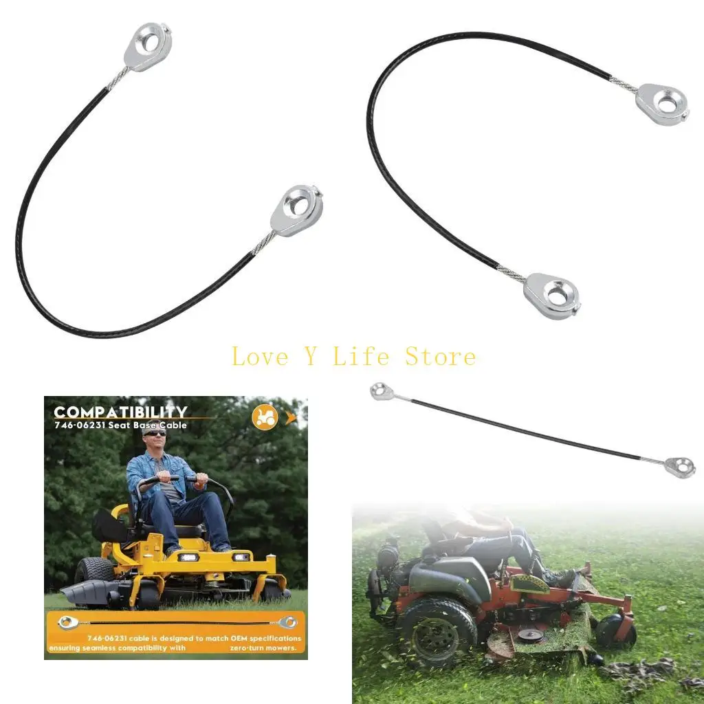 

L74C Corrosion Resistant Mower Control Cable Reinforced Design Easy Setups for ZT360