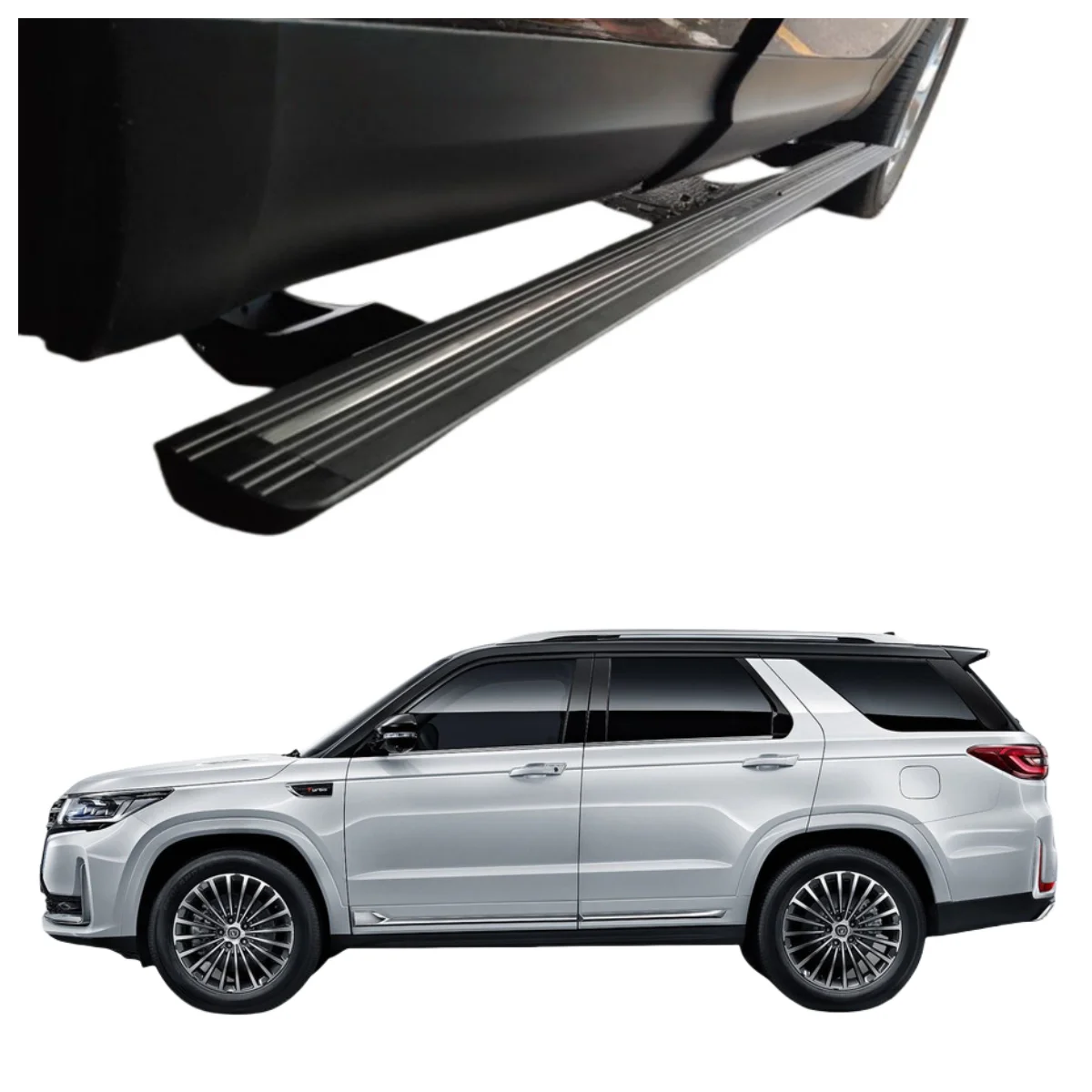 

Advanced Electric Running Board Off-Road Vehicles Aluminum Automotive Side Step Power Foot Bar Compatible for CS95 2017+