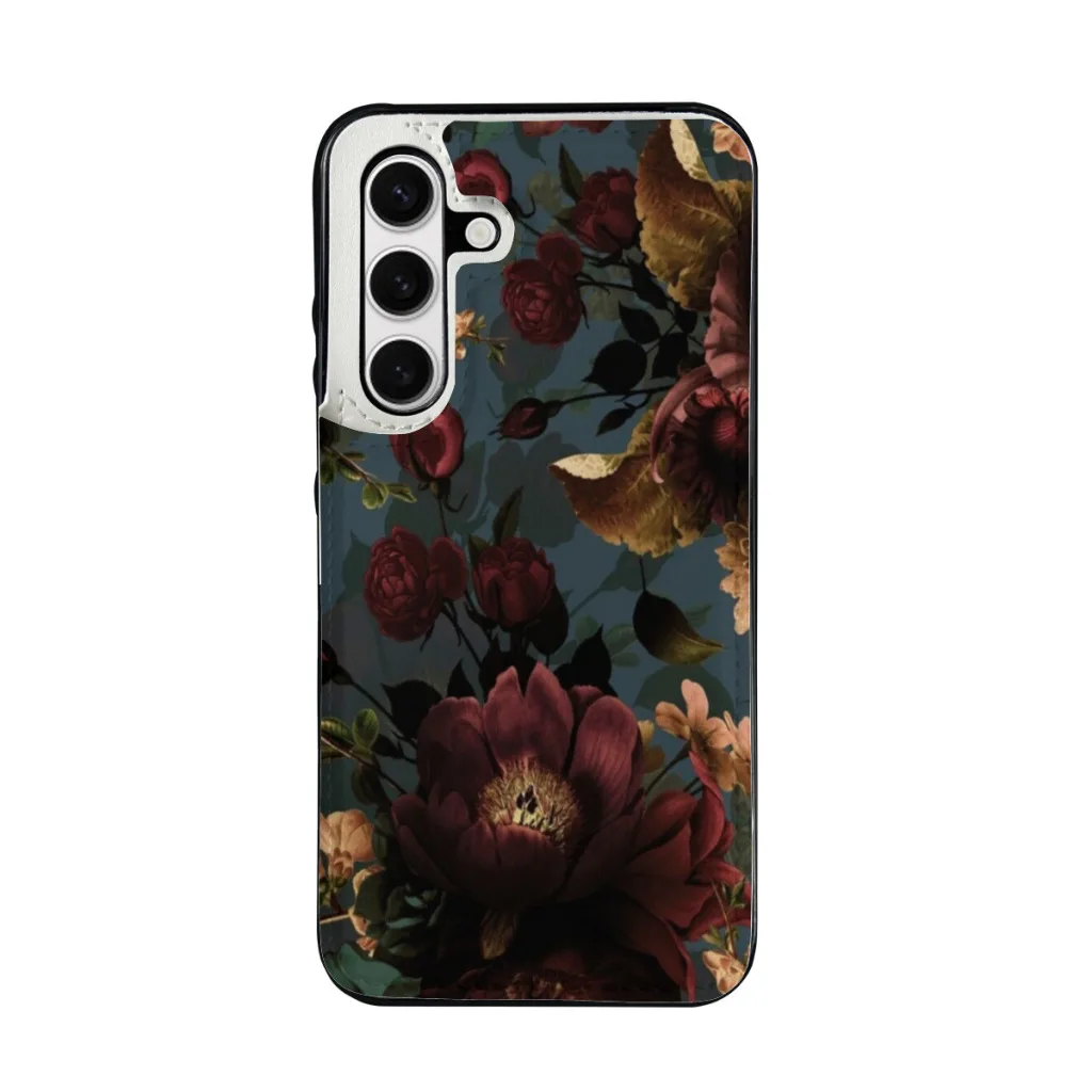 Moody florals - Mystic Botanical Night Garden 10 Samsung S24 Series Clamshell Phone Case,Galaxy S24,Galaxy S24 Plus,S24 Ultra