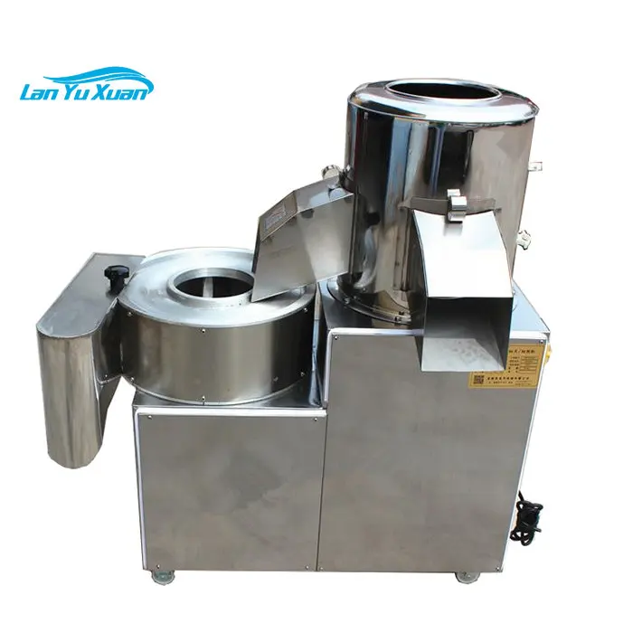 

The High Speed Potato Peeling and Slicing Machine/sweet Potato Peeler and Slicer Machine