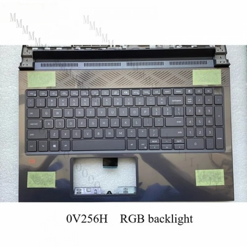 

AR New for Dell Inspiron G15 5510 5511 5515 Palmrest RBG keyboard US 0V256H black