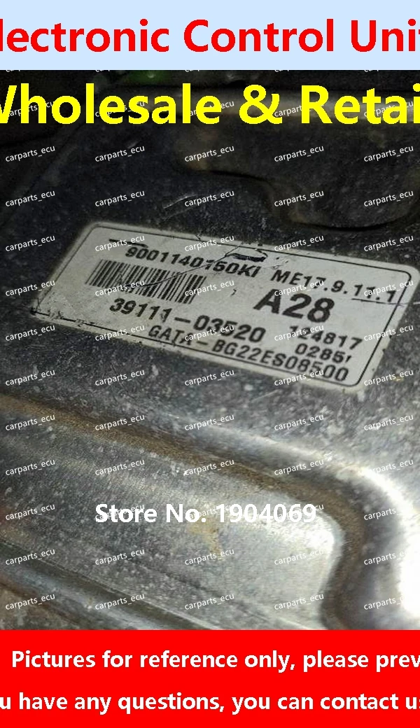 39111-03520 A28 لشركة هيونداي كيا ريو سيراتو محرك السيارة مجلس الكمبيوتر ME17.9.11.1 39131-2B440 G81 ECU 39130-2B581 MSM5