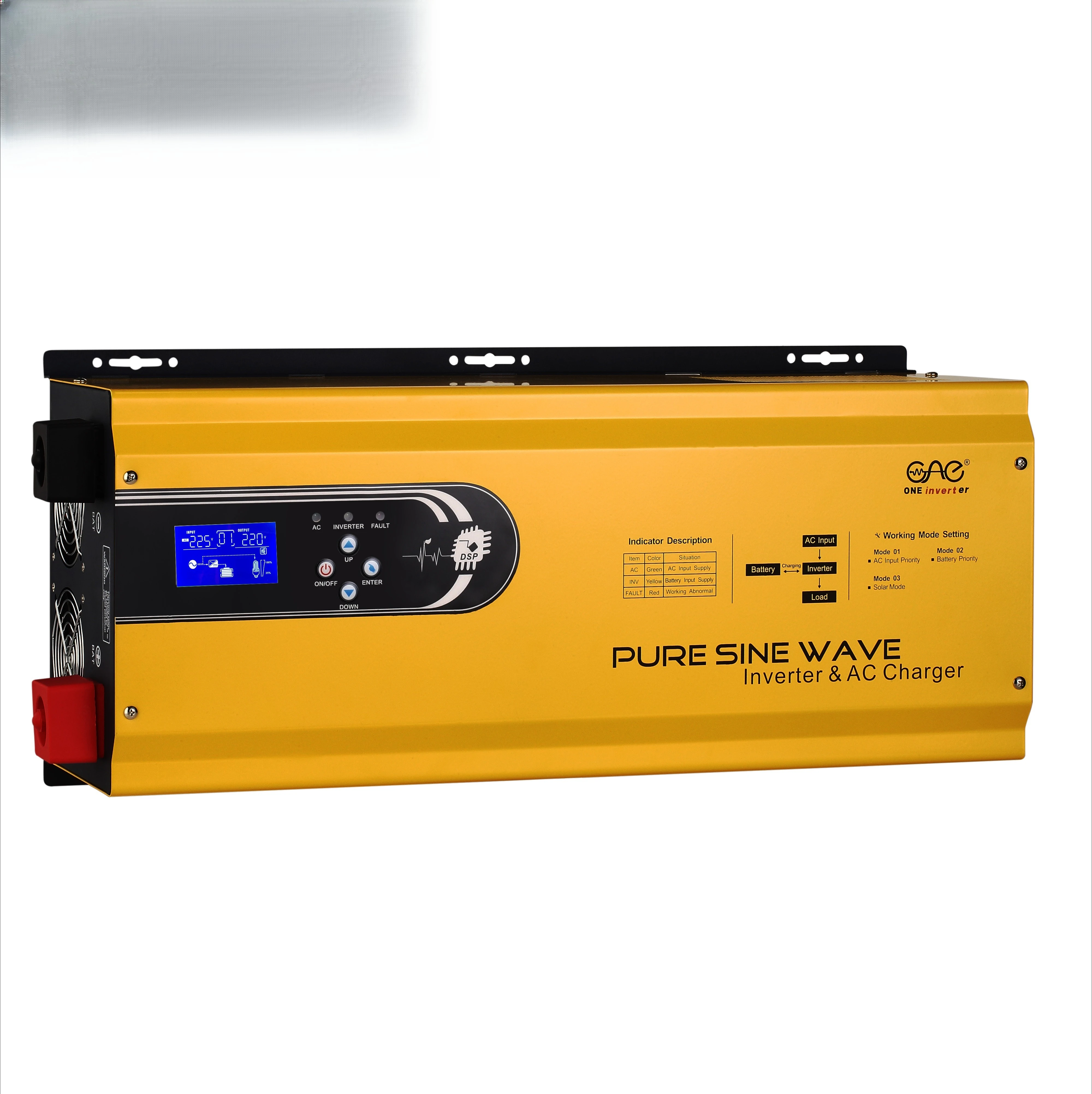 3000 Watts Pure Sine Wave DC 12V 24v to AC 220 Volt Toroidal Transformer Power Converter Automotive Inverter 1000 Watts 5000 Wat