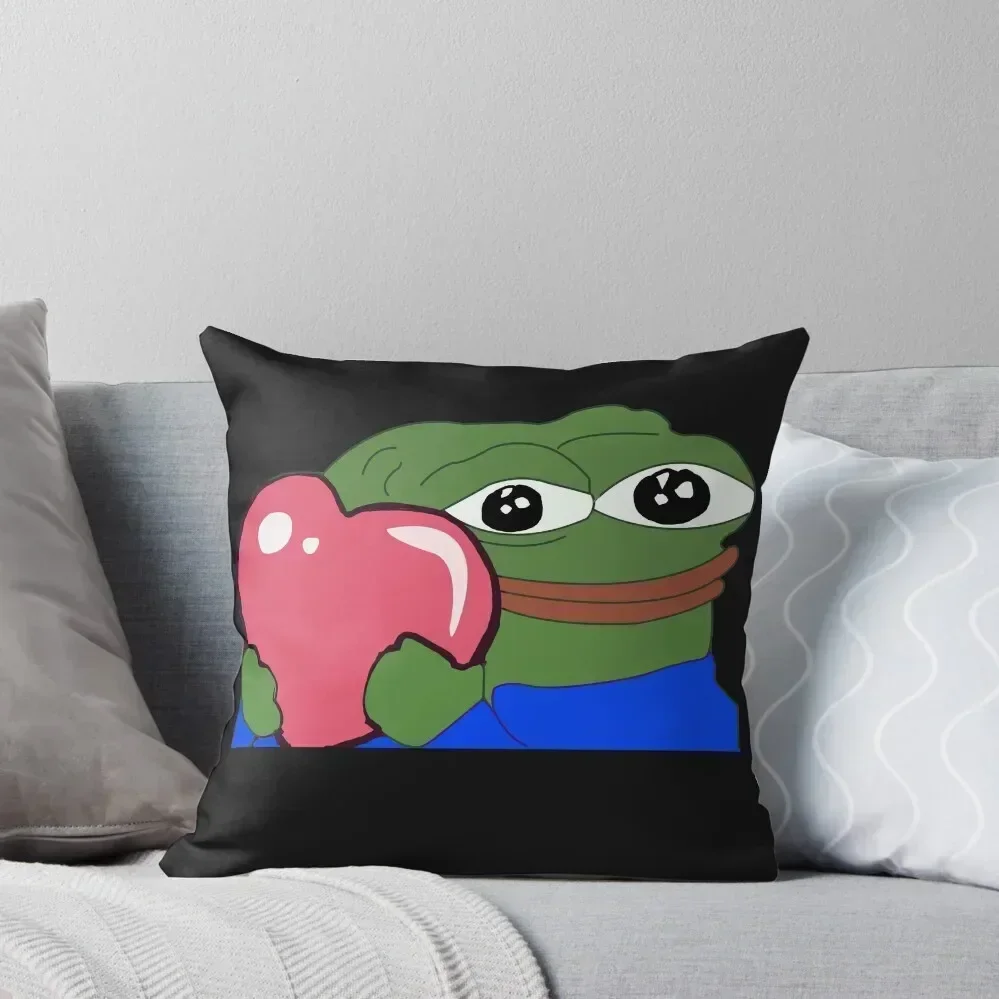 Peepo Heart Pepe Love Throw Pillow Pillow Cases Luxury Pillow Cover Decorative case Luxury Cushion Cover