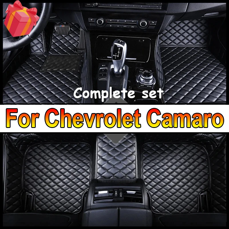 

Custom Car Floor Mats For Chevrolet Camaro Auto Carpets Foot Coche Accessorie