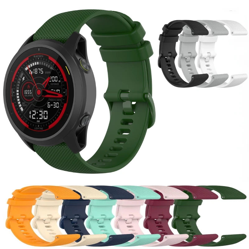 

Silicone Strap For Garmin Forerunner 745 Silicone Bracelet Quick Release For Garmin Forerunner 745 22mm Sport Silicone Bracelet