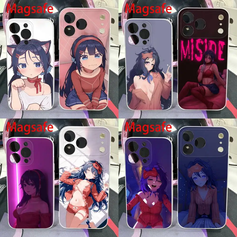 

Game M-MiSide Mita Phone Case For iPhone 14,16,15,11,13,17,12,Air,Mini,Plus,E,Pro,Max Magnetic Magsafe Frosted Cover