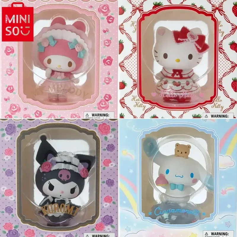 

Sanrio Hellokitty Jade Guigou Kuromi Melody Desktop Collection Handmade Decorations Exquisite Gifts Toy collection model