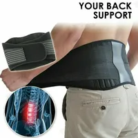 Unisex Magnetic Back Support Belt Adjustable Self Heating Therapy Back Waist Support Belt Lumbar Brace Massage Band Health Care