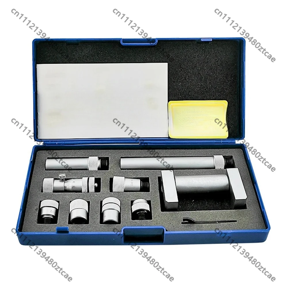 Detachable Segmented Rod Inside Micrometer 50-250mm 50-600mm Laser Engraved Mechanical High Precision Diameter Measuring Tool
