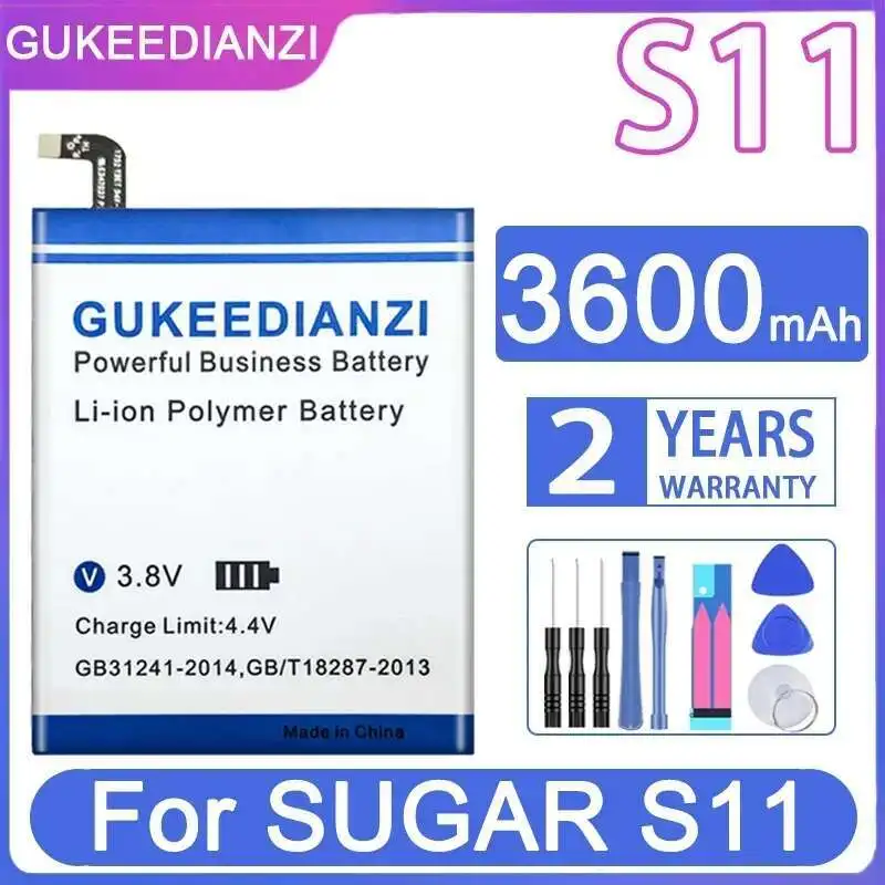 

Premium Replacement Mobile Phone Battery For Sugar S11 3600Mah