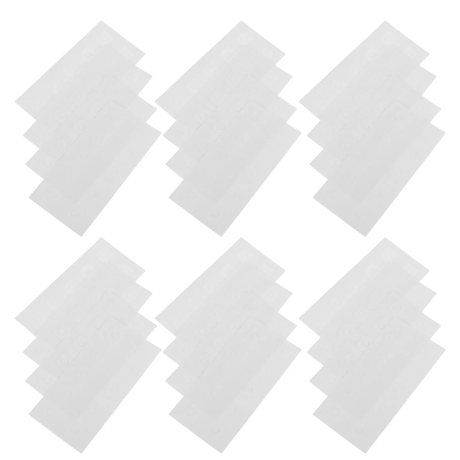 

50 Sheets Clear Binder Hole Reinforcement Stickers Self Adhesive Paper Hole Protectors for Office School Scrapbooking Binder