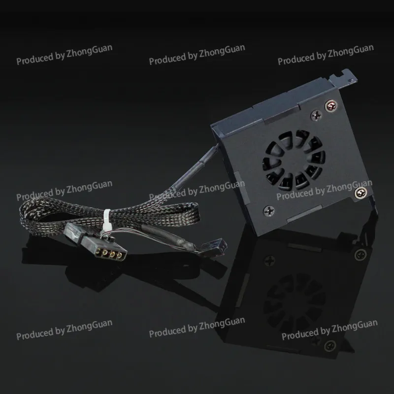 Small Chassis Exhaust Radiator PCI Semi-high Chassis Turbo Cooling Fan Graphics Card Cooling Exhaust Fan