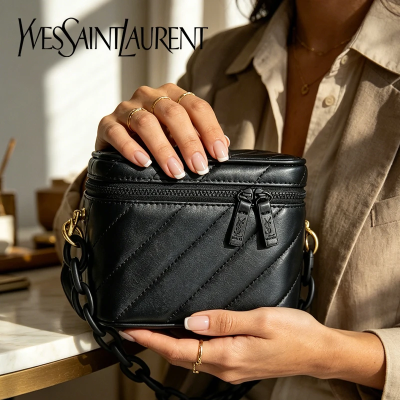 Sac Yves Saint Laurent noir ma - Ysl Beauty Makeup Bag avis et prix