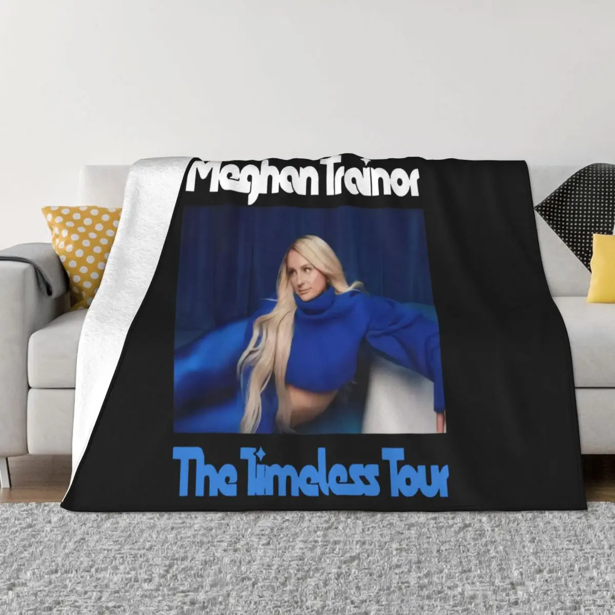 Meghan Trainor The Timeless Tour 2024 2 Anime Bed Blanket Winter Blankets Thin Wadding Blanket Throw Blanket