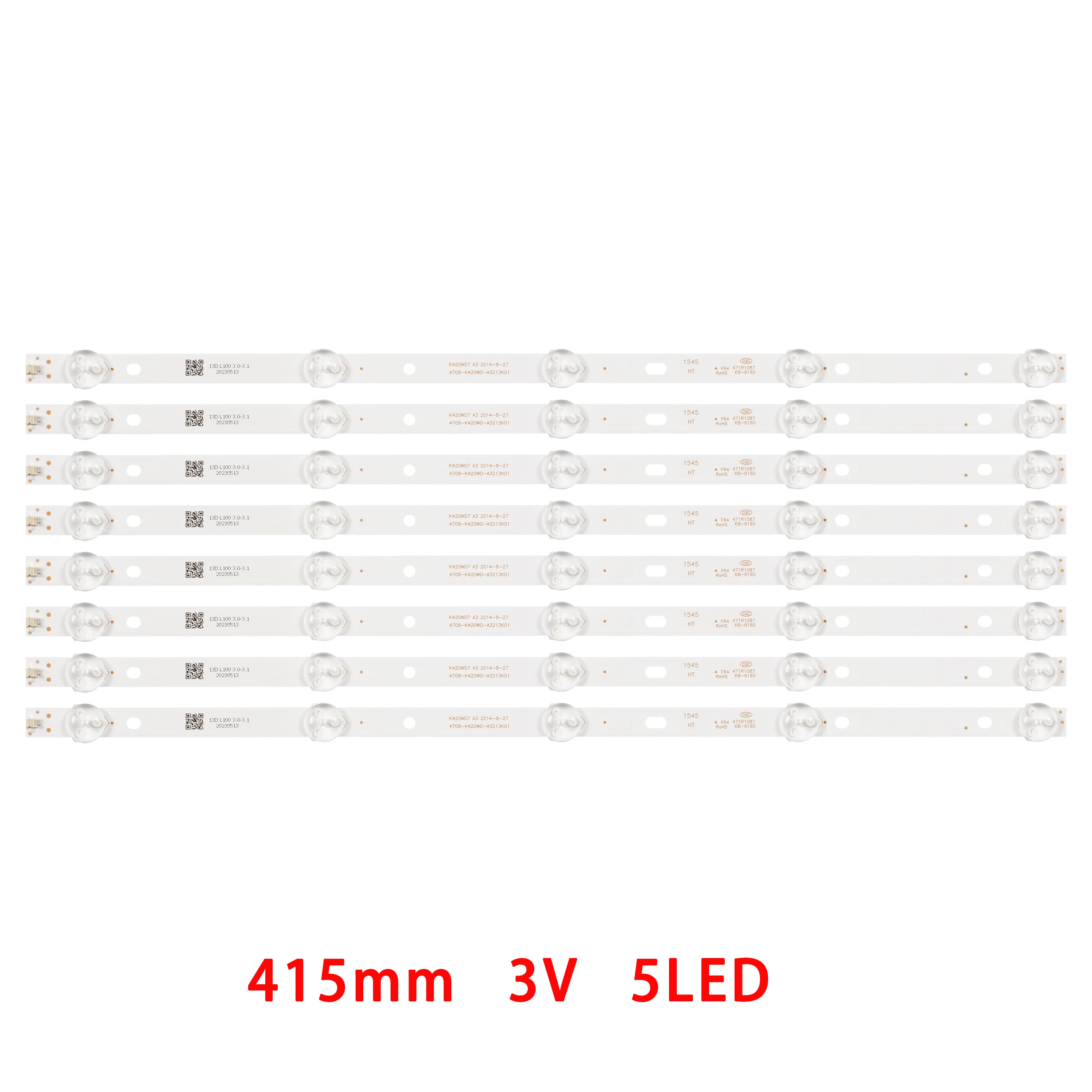 

LED Strip For 43PFT4001/12 43PFS4001/12 43PFT4001/05 43PFT4001/15 42D59EDS 42PUF6058/T3 K430WD9 K430WDR A1 4708-K43WDR-A1213K04