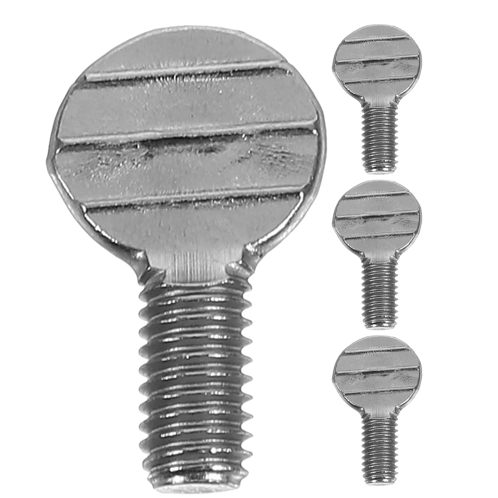 4Pcs Stainless Steel Thumb Screws Rotisserie Skewer Fasteners Grill Replacement Outdoor Barbecue Oven Accessories