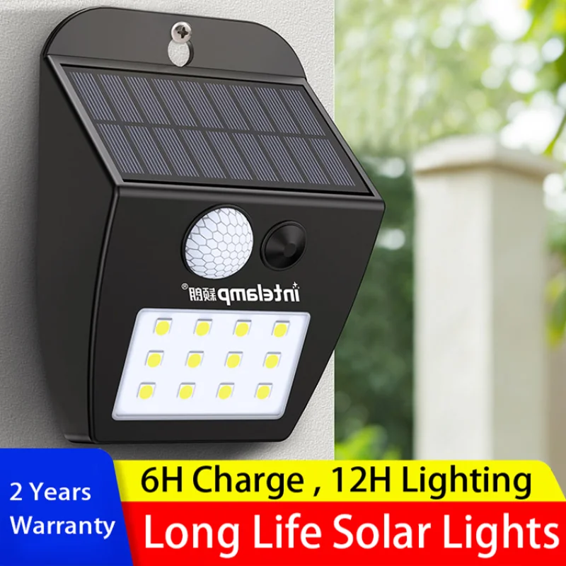 Intelamp Наружные светодиодные солнечные лампы высокой мощности