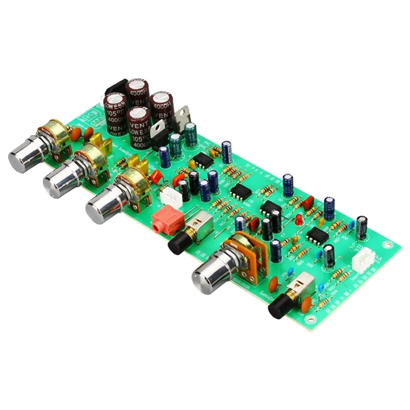 Dual AC Dual 12V DX338A Series Front Tuning Board Power Amplifier Front Board Preamp Amplifier Tone Board