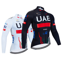 Winter UAE New Cycling Jacket Maillot Men Women MTB Ropa Ciclismo Thermal Fleece Road Bicycle Jersey Clothing