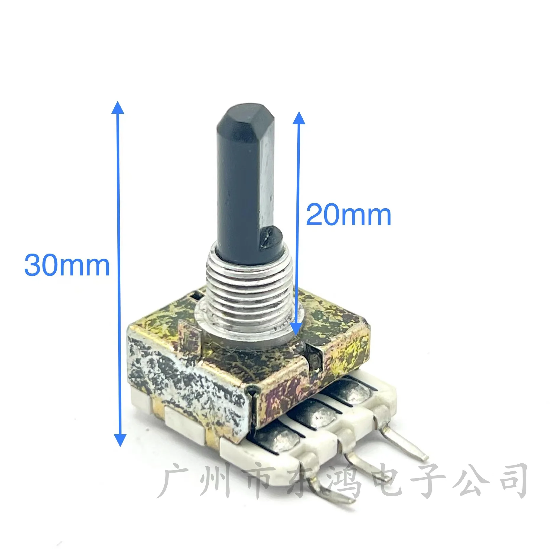 1 PCS Japan 161 ceramic potentiometer B200K shaft length 20MM
