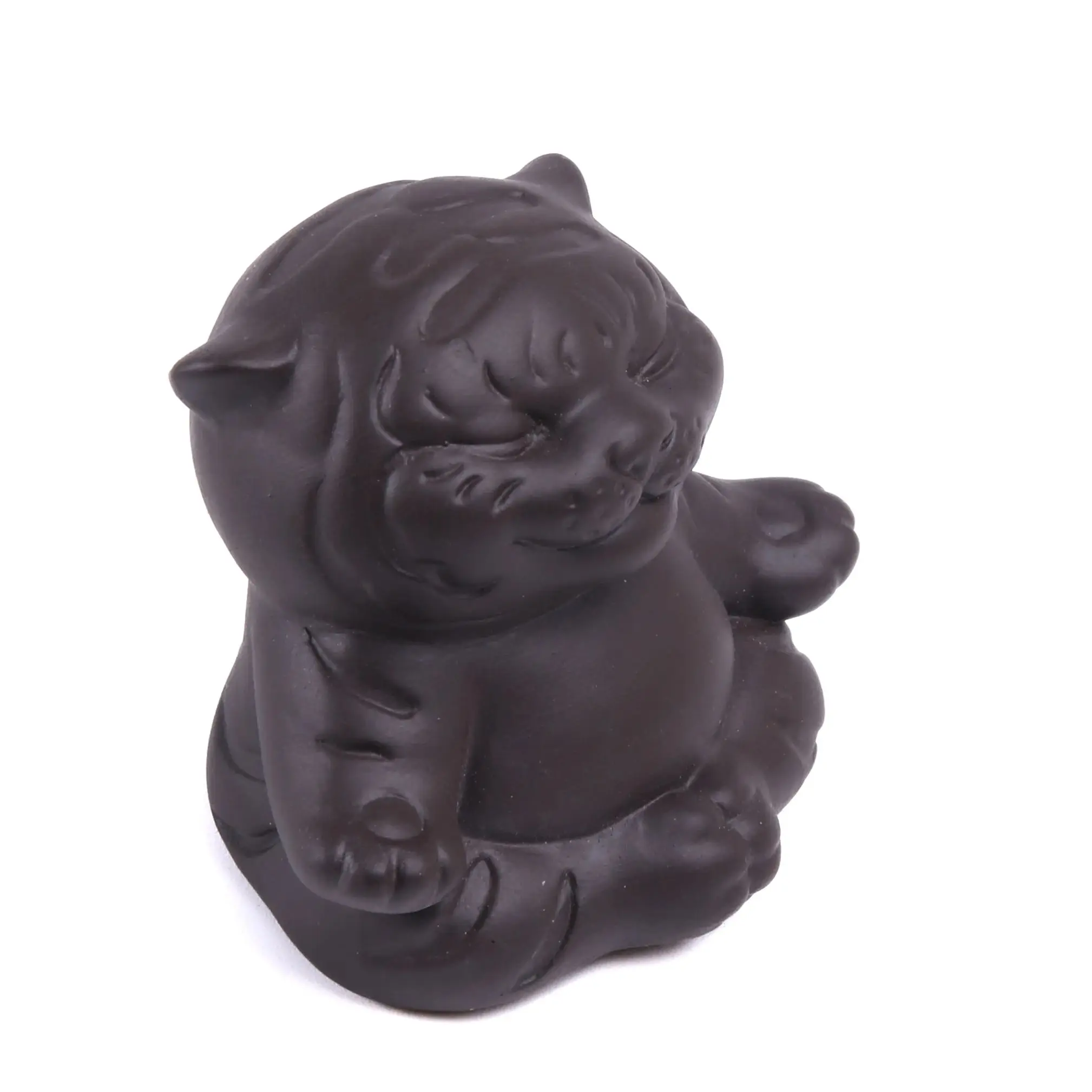 Zen Tigers Ornaments Ceramic Yoga Tiger Kung Fu Tea Ceremony Accessories Home Decorations