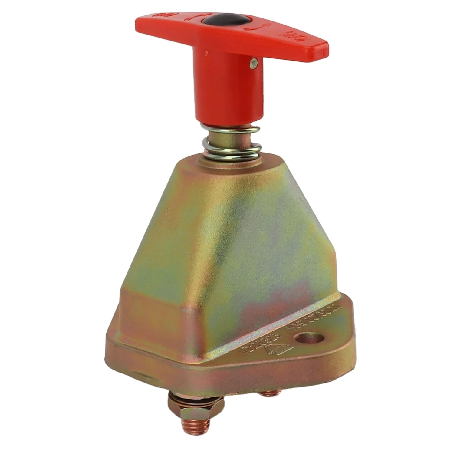 Battery Disconnect Switch Purpose Car Truck Tractor Power Off Main Switch, 100A Stable Current Copper