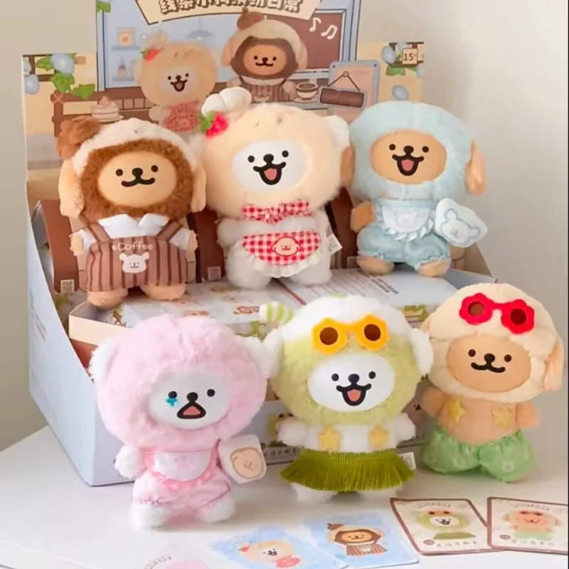 

Genuine Maltese The Line Dog Colorful Daily Series Blind Box Vinyl Plush Hang Bag Gift For Girl Anime Peripheral