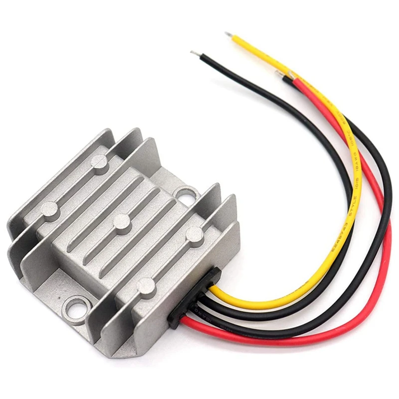 

DC 24V To 12V Converter, Voltage Buck Converter 5A 60W, Step Down Transformer Waterproof With Aluminum Shell