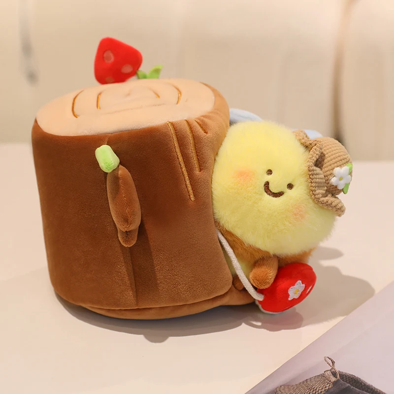8-28 cm Cartoon Spaß Biene Plüsch Puppe Kissen Pentant Hohe Qualität Nette Bee Baum Nest Plüsch Spielzeug hause Dekoration Geschenk Für Kinder