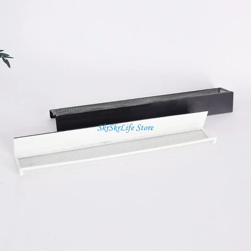 E65E Multipurpose Board Holders Shelf Desk Organizers With Whiteboard Eraser Slot And Stationeries Storage