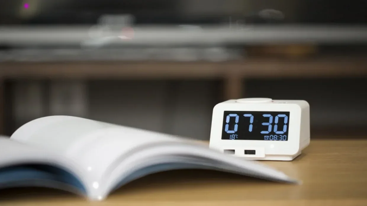 C1pro الإبداعية متعددة الوظائف الموسيقى المنبه LED الأطفال السرير ضوء مضيئة صامتة #4