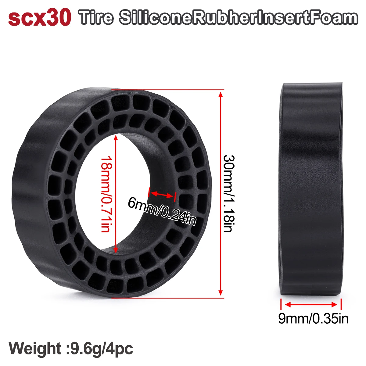 إطار سيارة RC مزود بحشوة من ال - مراجعة Tire Insert Foam وسعره
